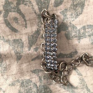 Blue Gemstone Silver Bracelet